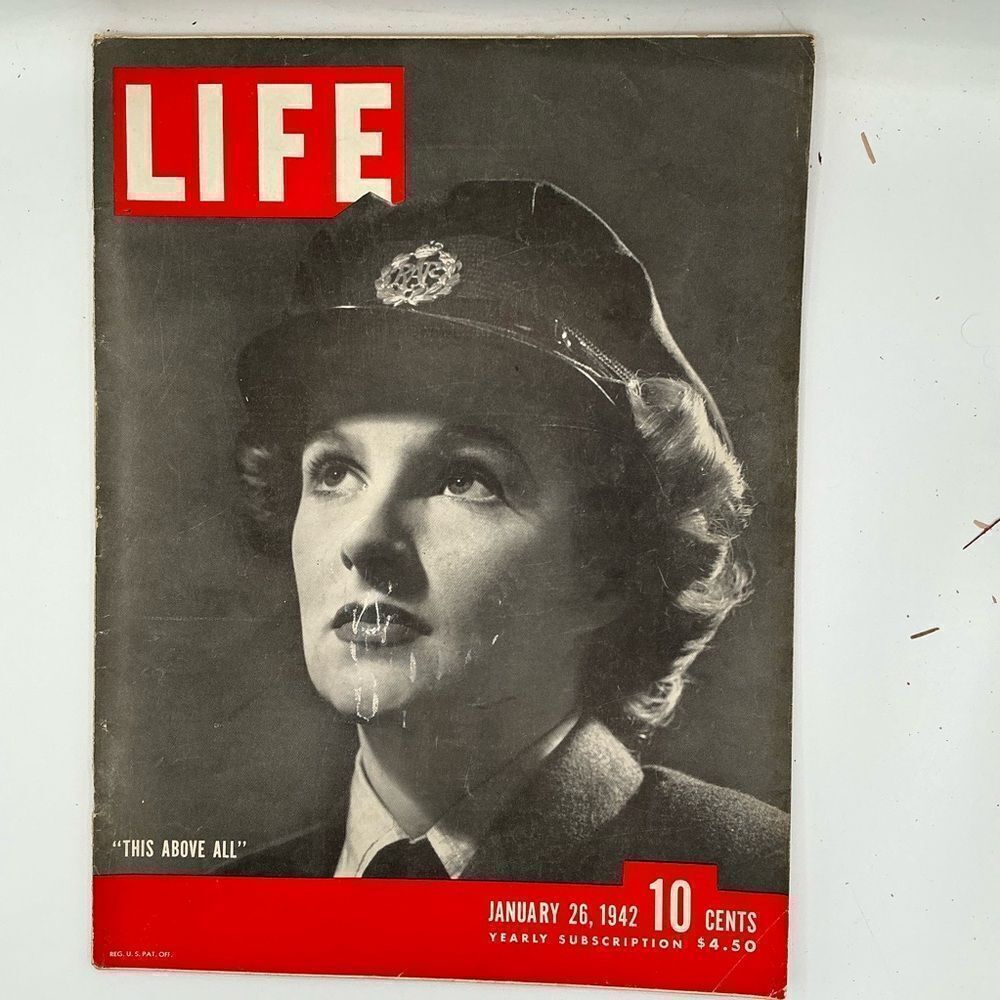 Vintage Magazine Cover - January 26, 1942 Edition